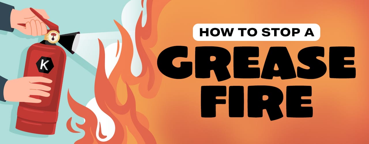 How to Put Out a Grease Fire 