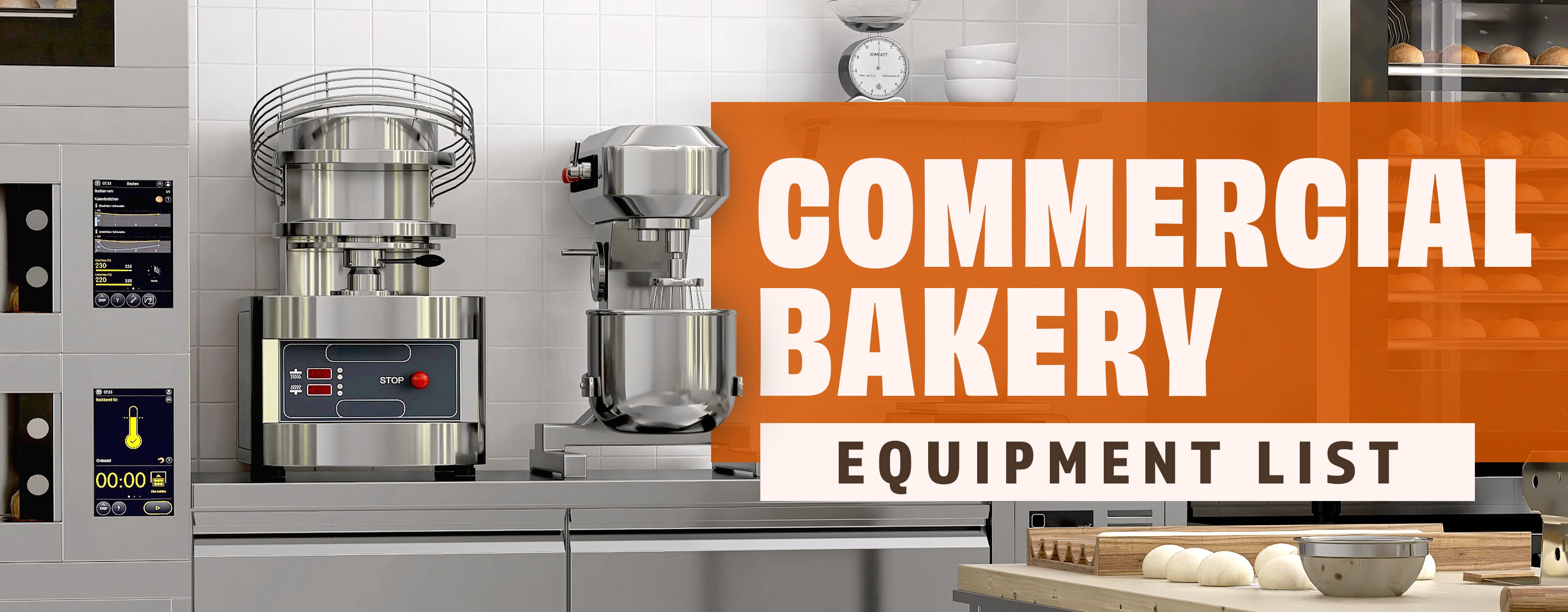 Commercial Bakery Equipment List 