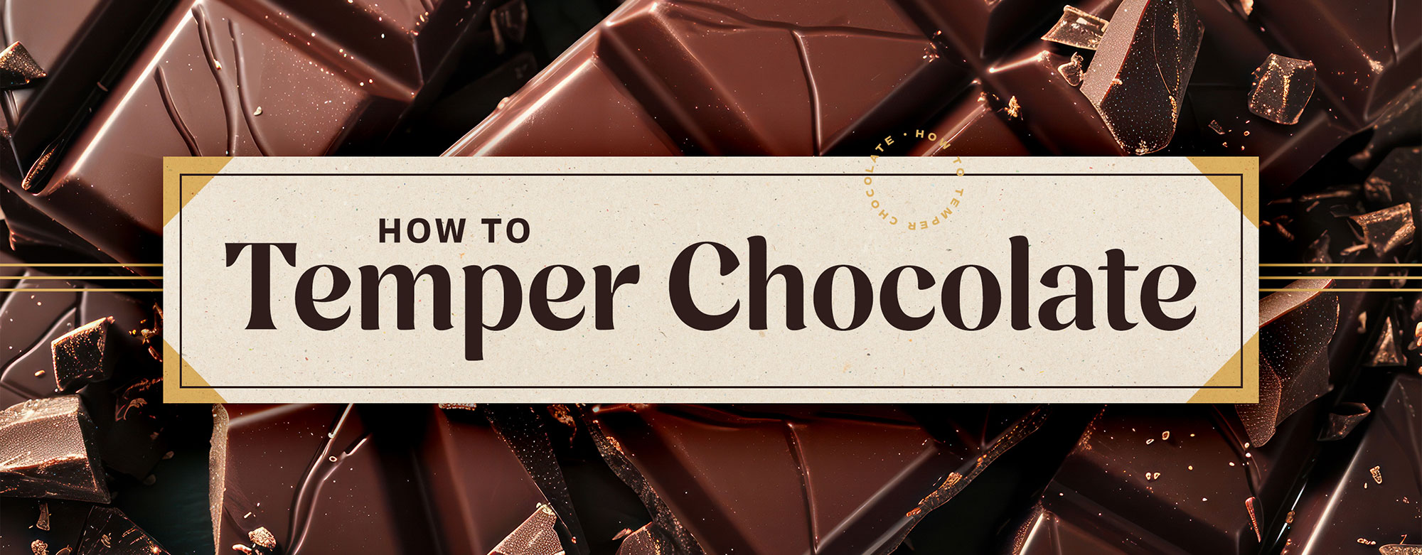 How to Temper Chocolate 