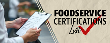 Food and Beverage Certifications 