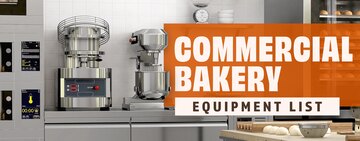 Commercial Bakery Equipment List 