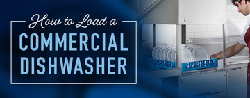 How to Use a Commercial Dishwasher 