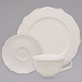 10 Strawberry Street Dahlia White New Bone China Dinnerware