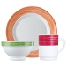 Arcoroc Opal Brush Tempered Glass Dinnerware by Arc Cardinal