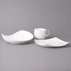 Bon Chef Globe White Porcelain Dinnerware