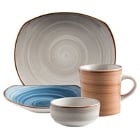 Corona by GET Enterprises Artisan Porcelain Dinnerware