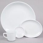 Coupe Bright White China Dinnerware