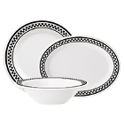 GET Diamond Chexers Melamine Dinnerware