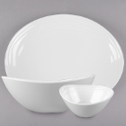 GET Magnolia Textured Rim Melamine Dinnerware