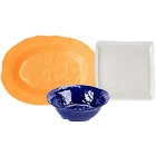 GET New Yorker Colorful Textured Melamine Servingware