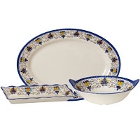 GET Santa Lucia Floral Melamine Dinnerware