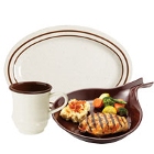 GET Ultraware Brown Melamine / Plastic Dinnerware