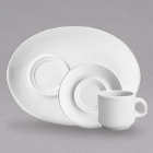 Homer Laughlin by Steelite International Cafe Robusta Arctic Bright White China Dinnerware