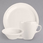 Homer Laughlin by Steelite International Narrow Rim Ivory China Dinnerware