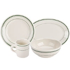 Homer Laughlin by Steelite International Green Band China Dinnerware