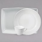 Sant' Andrea Botticelli by 1880 Hospitality Bright White Porcelain Dinnerware