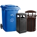 Outdoor Trash Cans