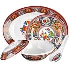 Peacock Melamine Dinnerware