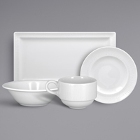 RAK Porcelain Soul Bright White Porcelain Dinnerware