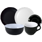 Thunder Group Black Pearl Melamine Dinnerware