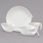 Villeroy & Boch White Flow Dinnerware