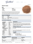 0042 High Fat Cocoa_SPEC (1) 0042 High Fat Cocoa_SPEC (1)