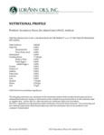 Nutrition