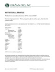Nutrition