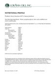 Nutrition