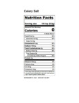 10207308 & 10207309 Regal Celery Salt Nutrition
