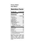 10207341 Regal Honey Sweet Herb Blend Nutrition