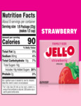 Strawberry Jell-O Nutrition Strawberry Jell-O Nutrition