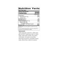 104KDK1196 Nutrition Label 104KDK1196 Nutrition Label