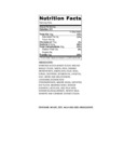MIX DONUT YEAST RAISED TENDER TASTE PLAIN 50# PILLSBURY nutrition information