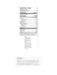108885516 Cow Tales Nutrition Info 
