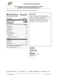 Nutrition Sheet