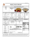 My Pie Cherry Crumb Nutrition
