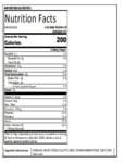 Hometown Provisions Spaghetti Nutrition 