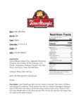 113565458 Tom Sturgis Little Ones Pretzels 4.5 lb. Box Nutrition Sheet