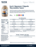 125996202_ke11832_kens_signature_chipotle_mayonnaise_sauce_nutrition