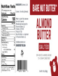 125ABNS09_2025 - Salted Almond Butter 9lb_Nutrition 125ABNS09_2025 - Salted Almond Butter 9lb_Nutrition