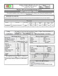 Nutrition Sheet