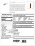 DaVinci Banana Bread Nutrition