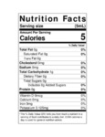LorAnn Fresh Strawberry Flavor Fountain Syrup Nutrition Information