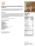 3040 IW Choc Chunk Cookie_Nutrition