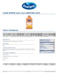 32 oz. White grapefruit nutrition