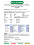 Oringer Butter Fudge Hard Serve Ice Cream Base Nutrition Information
