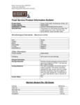 Nutrition Sheet