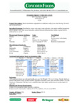 41349 RTU Strawberry Topping Nutrition 41349 RTU Strawberry Topping Nutrition