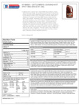 Spec Sheet / Nutrition 